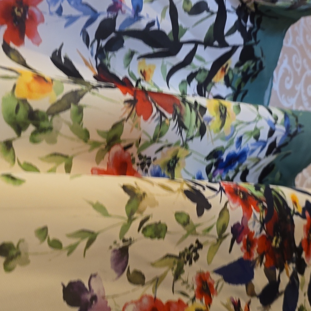 SLNY Black and White Floral Midi Dress - Picture 8 of 9